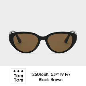แว่นกันแดด TamTam T26016SK รุ่นคลาสสิค น้ำหนักเบา วัสดุ TR90 โพลาไรซ์ ทรงแคทอาย กรอบเต็ม ทนทาน สำหรับผู้ชายและผู้หญิง เหมาะกับชาวเอเชีย ขายส่ง - Product Image 3