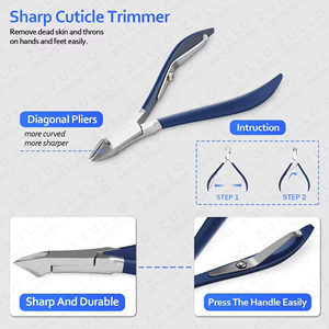 Premium 15PCS Stainless Steel Nail Care <b>Tool</b> Set Professional Manicure <b>Pedicure</b> Kit Custom Color Wholesale OEM - Product Image 4
