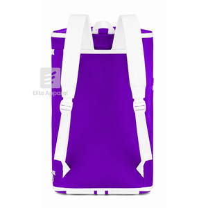 Custom NCNW Council Tote <b>bag</b> purple and White Embroidered Logo Daily Use Large Capacity Nylon polyester <b>duffel</b> <b>bag</b> - Product Image 4