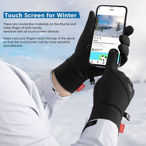 Heavy-Duty Winter Running <b>Gloves</b> | Reinforced Seam & Double-Stitched Durability | Wholesale Bulk Orders - Product Image 2