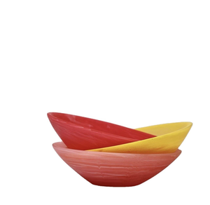 Tazón Pequeño para Ensaladas y Frutos Secos, Hecho a Mano con Resina de Grado Alimenticio, con Remolinos y Textura de Mármol, Ideal para Fiestas - Product Image 2