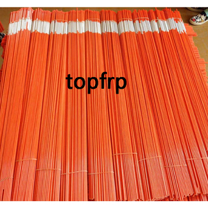 Flexible Fiberglass <b>Rod</b> Stake Sticks Reflective Frp Snow Stake Fiberglass <b>Rod</b> Driveway Marker - Product Image 2