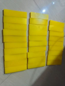Escamas de resina rectangulares modernas y coloridas hechas a mano para mangos de cuchillos, en blanco, pulidas con epoxi, para fabricantes de cuchillos personalizados y mangos DIY - Product Image 4