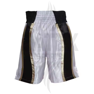 Pantalones Cortos de Boxeo de Moda al por Mayor, para Entrenamiento de Muay Thai y MMA, Elásticos, Transpirables, Ligeros, 100% Poliéster, Unisex para Adultos - Product Image 2