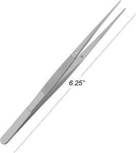 Pince à épiler professionnelle UBI en acier inoxydable à pointe fine |   Pince de réparation multifonction pour manucure et couture, logo personnalisé, usage domestique - Product Image 1
