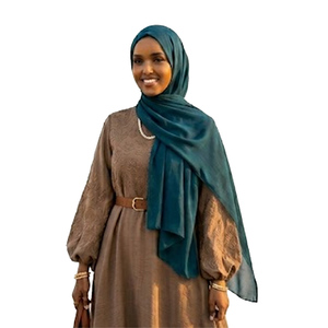 Hijab Soft Breathable Muslim Head <b>Scarf</b> Modal Animal Print Lightweight Comfortable Fabric Daily Wear Prayer Travel Modest - Product Image 3