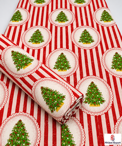 Tela de Poliéster Estampada Digital Personalizada para Navidad, Productos Textiles Personalizados, Fabricante de Prendas, Vestidos y Textiles para el Hogar OEM ODM - Product Image 2