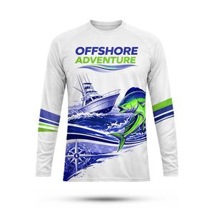 Long Sleeve Sublimation Printing Customized Logo Wear Design Your Own High Quality Anti-Bacterial 100% Polyester Winter Sports - Product Image 4