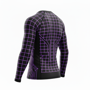 <b>Men</b> Rash Guard Long Sleeve Swim <b>Shirt</b> UV Protection Quick Dry Surfing Beach Athletic Activewear - Product Image 4