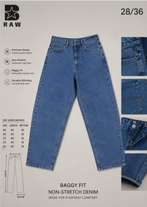 Jeans pour hommes à jambe droite, en denim uni, coupe classique, pour un usage décontracté et extérieur, disponibles à prix compétitif, directement de l'usine. - Product Image 4