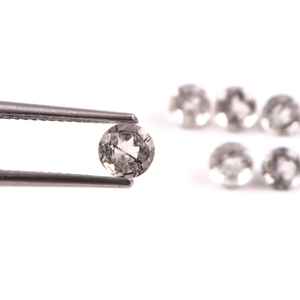 Cuarzo Rutilo Negro Natural de 6x6 mm, Corte Facetado, Calibrado, Piedra Preciosa Suelta para Joyería, Lote al por Mayor, Calidad AAA++, Dureza 7 - Product Image 3