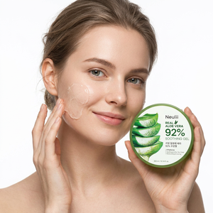 เจลว่านหางจระเข้ นิวลี่ เรียล อโล เวร่า 92% ซูทติ้ง เจล 300 มล. - Product Image 4