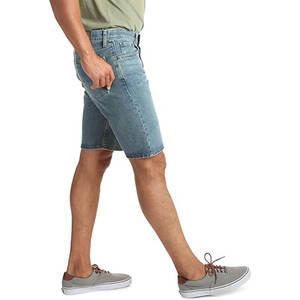 Pantalones Cortos de Mezclilla Casuales para Hombre, Pantalones Cortos de Mezclilla Ajustados y Elásticos, Moda de Verano - Product Image 5