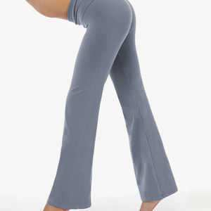 กางเกงจ็อกเกอร์ผ้าไผ่สำหรับผู้หญิง ผ้าเจอร์ซีย์ออร์แกนิก เอวยางยืด กางเกงโยคะเนื้อนุ่ม มีกระเป๋า เป็นมิตรกับสิ่งแวดล้อม กางเกงผู้หญิง - Product Image 6