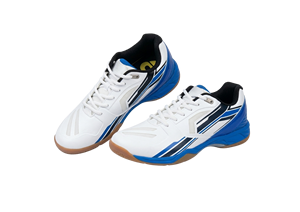 Chaussures de tennis pour hommes à rayures blanches et bleues, lacets, empeigne en mesh respirant, semelle intermédiaire légère en EVA, semelle extérieure en caoutchouc, automne-hiver - Product Image 4