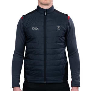 Gilet matelassé réversible imperméable et coupe-vent pour homme, idéal pour le GAA, le hurling et le sport gaélique, grande taille, décontracté, hiver, 100% personnalisable - Product Image 1