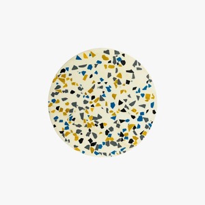 Maceta de Diseño con Acabado de Madera y Madreperla, con Patas Metálicas Modernas para Plantas de Interior y Exterior - Product Image 5