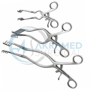 ชุดเครื่องมือผ่าตัดแบบแมนนวล Adson Baby Beckman Norfolk Norwich Retractor Set 3 ชิ้น ผลิตจากสแตนเลสสตีล ได้รับการรับรองมาตรฐาน CE ใช้ซ้ำได้ - Product Image 5