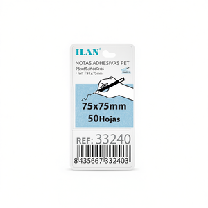 Ilan Rotolo di Foglietti Adesivi Rotondi 75x75 mm, 50 Fogli - Product Image 1