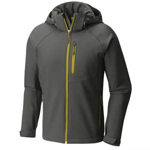 Vestes softshell pour hommes tendance, nouveau design, style classique avec capuche, imperméables, vestes softshell personnalisées - Product Image 1