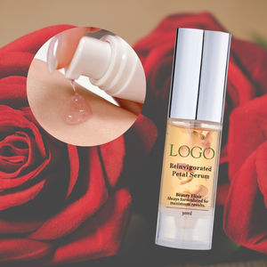 Wholesale Whitening Moisturizing Serum <b>Rose</b> <b>Water</b> Aloe Tightening for Sensitive Skin 30ml Private Label Skincare - Product Image 3