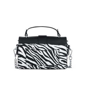 Bolso de hombro negro formal para hombre P36296 - Product Image 1