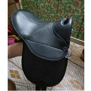 Shetland sadel kuda miniatur, sadel kuda kualitas tinggi untuk anak-anak, tipe bahasa Inggris, dipasang penuh dengan sabuk sanggurdi Bar - Product Image 1