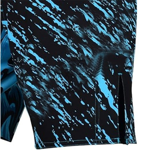 High Quality Customized MMA <b>Thigh</b> Shorts for Men Sportswear Made of Spandex OEM Service Available Wholesale MMA Shorts - Product Image 3