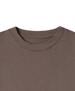 New Oversized 100% Cotton Double Jersey Loose Fits <b>Light</b> 200GSM Cotton t -shirt for men Boxy Streetwear Hip Hop Men's T-Shirts - Product Image 2