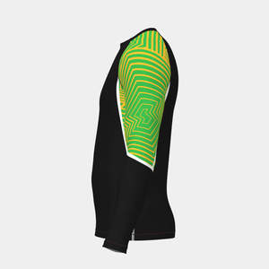 Camiseta de Natación de Manga Larga Ecológica Personalizada |   Ropa Deportiva Unisex Transpirable de Secado Rápido de Poliéster/Spandex para Adultos - Product Image 3