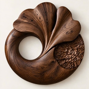 Wood Handicraft Artwork Handmade <b>Wall</b> Sculpture Unique Art Deco Style <b>Hanging</b> <b>Wall</b> <b>Decor</b> <b>Wall</b> <b>Hanging</b> Art Sculpture Home <b>Decor</b> - Product Image 5