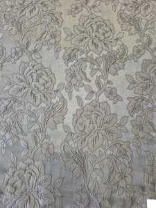 ABAYA Women's Ultra Soft Sheen Satin Fabric BLACK JACQUARD BROCADE Special <b>Yarn</b> (NPL 039) 100% Polyester Breathable Garments for - Product Image 5