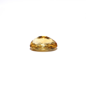 Natural Citrine Loose Gemstone 5.1 Carat Faceted Oval Cut for Fine Jewelry - Product Image 3
