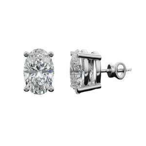 Diamant de culture ovale de qualité supérieure DEF VVS VS1 1 à 4 carats, fournisseur de bijoux en diamant en vrac en gros, Inde - Product Image 1