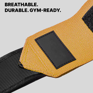 สายรัดข้อศอกและเข่าแบบยืดหยุ่นสำหรับยกน้ำหนักแบบมืออาชีพ อุปกรณ์ป้องกันข้อมือ ผ้าพันข้อศอก อุปกรณ์เสริมสำหรับยิมที่บ้าน - Product Image 6