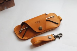 New Genuine Leather Glasses Cover Luxury Eyewear <b>Case</b> Full Grain Leather <b>Sunglasses</b> Pouch Bulk Wholesale Manufacturer LGC-0157 - Product Image 6