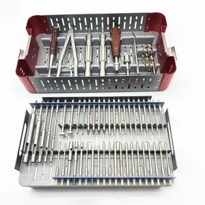 Juego de Extractores de Tornillos Rotos de Acero Inoxidable Duradero, Instrumentos Quirúrgicos Ortopédicos, Caja de Esterilización, Fábrica de Pakistán, CE ISO B2B - Product Image 4