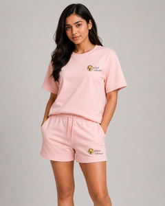 T-shirt ample à manches courtes pour femme, couleur unie, col rond, longueur longue, en jersey de coton respirant - Product Image 3