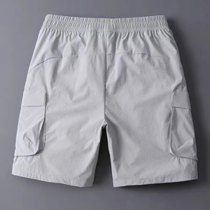 Custom Men's Cargo Shorts Wholesale Elastic Waist Quick Dry Casual Performance Shorts OEM ODM Customized Summer Shorts for Men - Product Image 2
