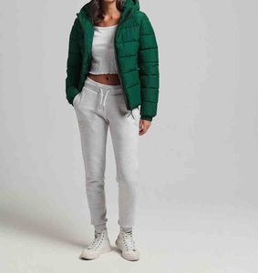 Wholesale Breathable Embroidery Winter <b>Jacket</b> Supplier OEM ODM Custom <b>Women</b> Crop Puffer <b>Jacket</b> <b>Women</b> Cropped Puffer <b>Jacket</b> - Product Image 1