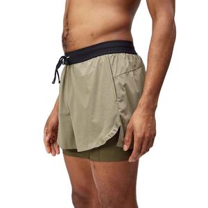 Shorts de sport personnalisés avec logo pour la course à pied, la salle de sport, l'entraînement, la remise en forme, l'athlétisme, en polyester pour hommes - Product Image 5