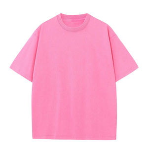 Camiseta al por mayor con lavado ácido personalizado, logotipo personalizado, algodón, estilo urbano oversize para hombre, MOQ bajo, entrega rápida - Product Image 6
