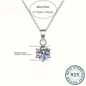Collana con Fiocco di Neve in Argento 925 e Moissanite, Design Elegante di Gioielleria Raffinata - Product Image 5