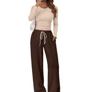 Women's <b>Sets</b> Breathable Lightweight Casual Wear Comfortable Fashionable To Wear Loungewear Summer <b>Set</b> For Women's Outdoor Wear - Product Image 1