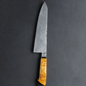 Cuchillos LEGACY BLADES, Cuchillo de Chef de Acero de Damasco de Marca Personalizada, Cuchillo de Cocina Profesional Hecho a Mano, Proveedor de Fábrica de Marca Privada OEM - Product Image 3