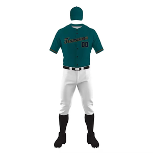 Ensemble d'uniformes de baseball personnalisés de haute qualité pour hommes, respirants et à séchage rapide - Product Image 2