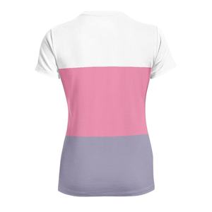 เสื้อยืดลำลองผู้หญิง ใส่ได้ทุกฤดู ทรงเข้ารูป แขนยาว คอจีน ระบายอากาศได้ดี สวมใส่สบาย ป้องกันรังสียูวี ปักโลโก้ - Product Image 2