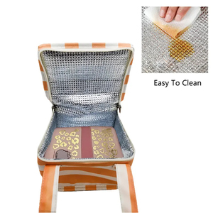 Sac isotherme souple et portable personnalisé, petit sac de voyage, de bureau, de pique-nique, pour la plage, avec bandoulière - Product Image 4