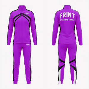 Chándal Deportivo para Adultos, Chaqueta con Capucha y Cremallera, Pantalones, Uniforme Personalizado para Grupos de Baile, Sublimado, con Logotipo - Product Image 5