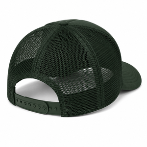 หมวกแก๊ปทรง Trucker แบบกำหนดเอง 6 แผง ด้านหลังเป็นตาข่าย สายปรับได้ ระบายอากาศได้ดี ผลิตจากโพลีเอสเตอร์และผ้าฝ้าย เหมาะสำหรับผู้ใหญ่ทุกเพศ สวมใส่สบายๆ - Product Image 6